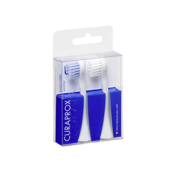 Curaprox Hydrosonic Pro Sensitive Replacement Brush Heads 2Pcs. Elektrilise hambaharja tilgakujulised vahetusharjad tundlikele igemetele 2tk