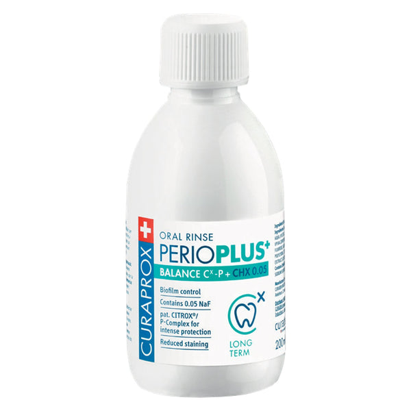 Curaprox Perio Plus+ Balance Oral Rinse 0,05% CHX And Citrox. Suuvesi ja Citrox   200ml