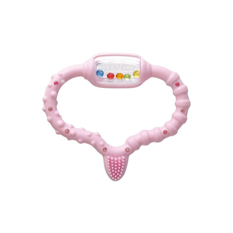 Curaprox Baby Teething Ring. Närimisrõngas imikule, 1tk (erinevad toonid)