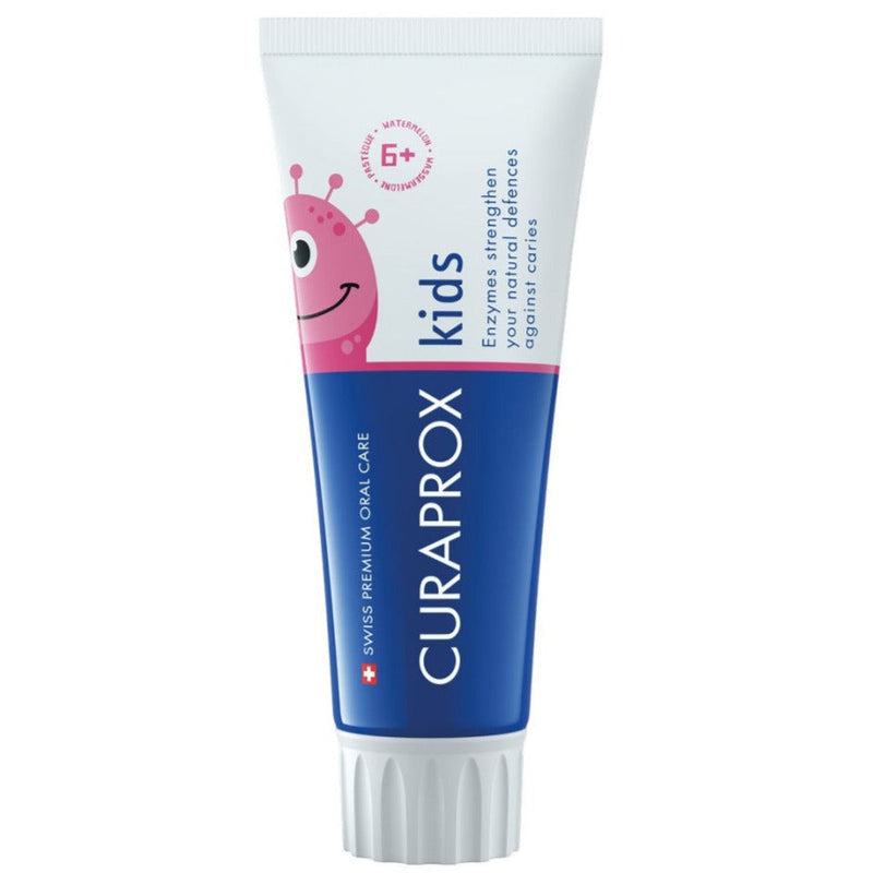 Curaprox Kids Toothpaste Watermelon Flavor, 1450ppm, From 6 Years. Laste hambapasta arbuus, fluor 60ml