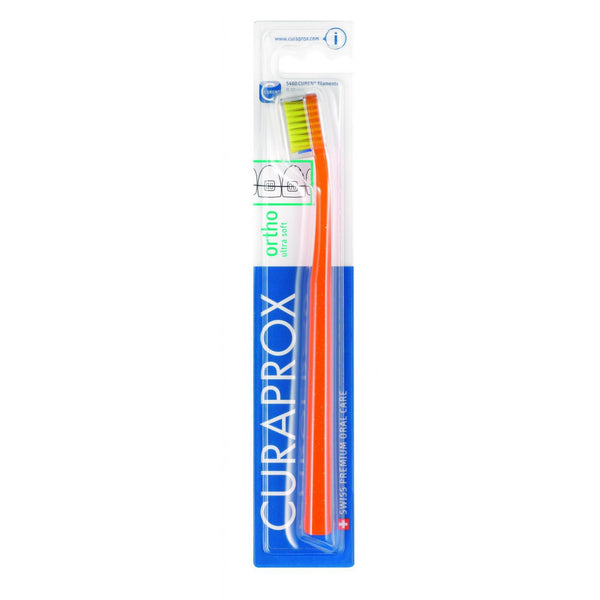 Curaprox CS 5460 Ortho Ultra Soft Toothbrush. Hambahari breketite ja hammaste puhastamiseks, ülipehme 1tk