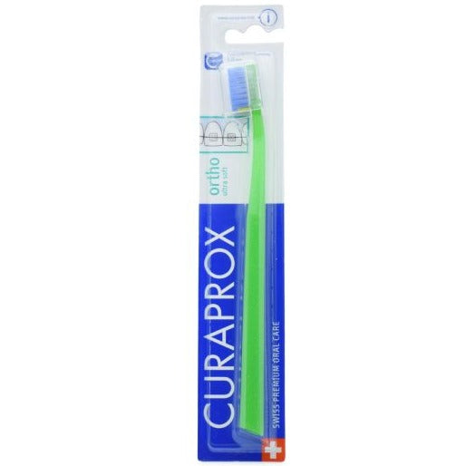 Curaprox CS 5460 Ortho Ultra Soft Toothbrush. Hambahari breketite ja hammaste puhastamiseks, ülipehme 1tk