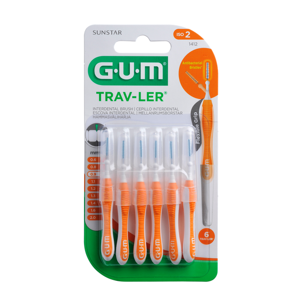 GUM Trav-Ler 0,mm N6. Hambavaheharjad 0.9mm 6tk