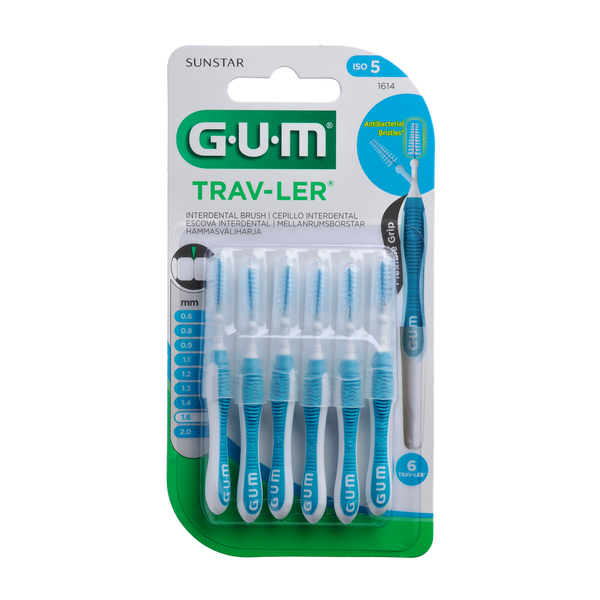 GUM Trav-Ler 1,6mm N6 . Hambavaheharjad 1.6mm 6tk