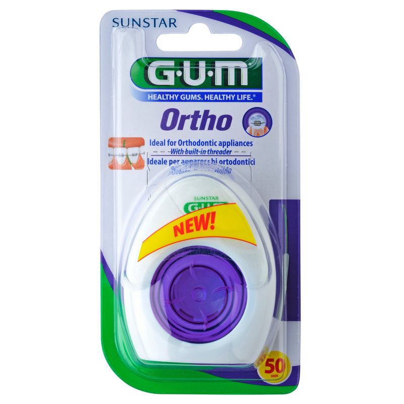 GUM Ortho Floss. Ortodontiline hambaniit 1tk