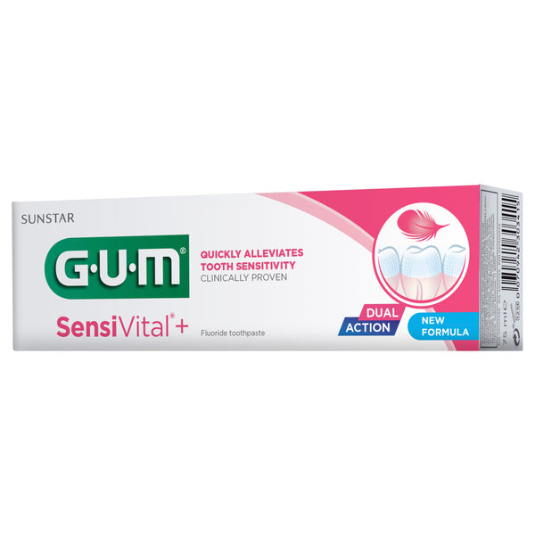 GUM SensiVital+ Toothpaste. Hambapasta hammaste tundlikkuse vastu 75ml