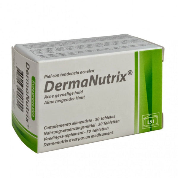 Dermanutrix Acne Formula. Vistrikke vähendavad tabletid aknelisele nahale 30tk