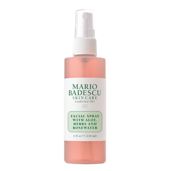 Mario Badescu  Facial Spray With Aloe, Herbs And Rosewater For All Skin Types. Näosprei aaloe ja roosiveega kõikidele nahatüüpidele (erinevad suurused)