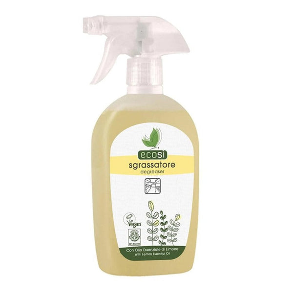 Ecosi Degreaser Spray With Lemon Essential Oil. Rasvaste pindade puhastusvahend sidruni eeterliku õliga 500ml