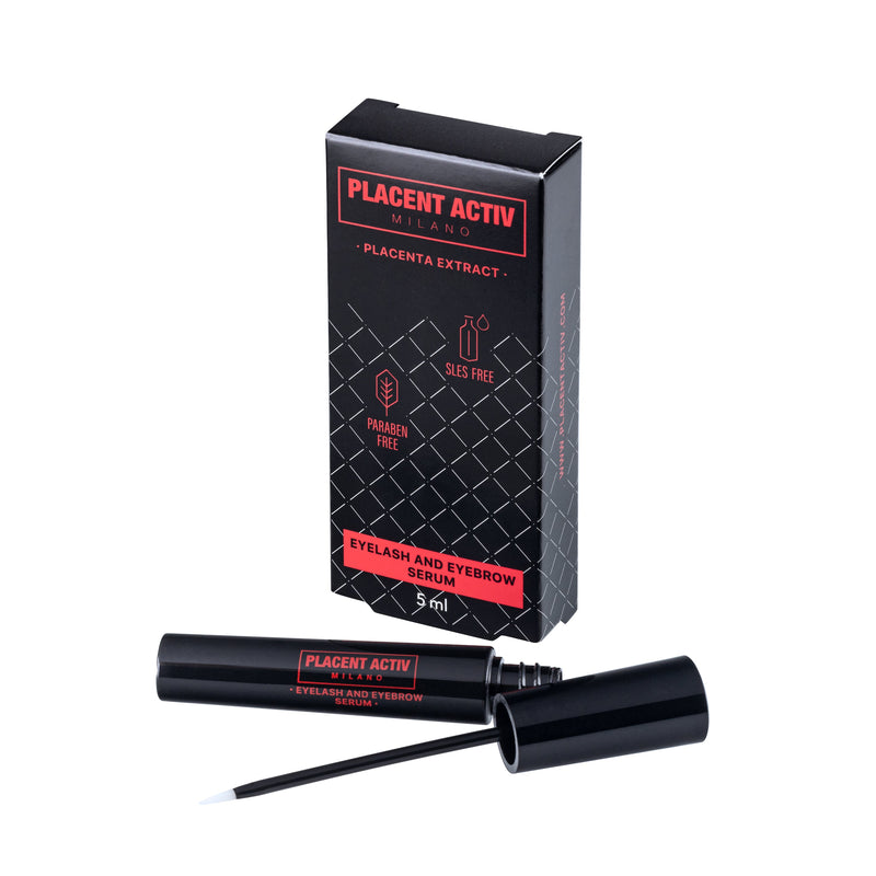 Placent Active Eyelash And Eyebrow Growth Serum, Paraben Free. Ripsmekasvu seerum parabeenivaba 5ml