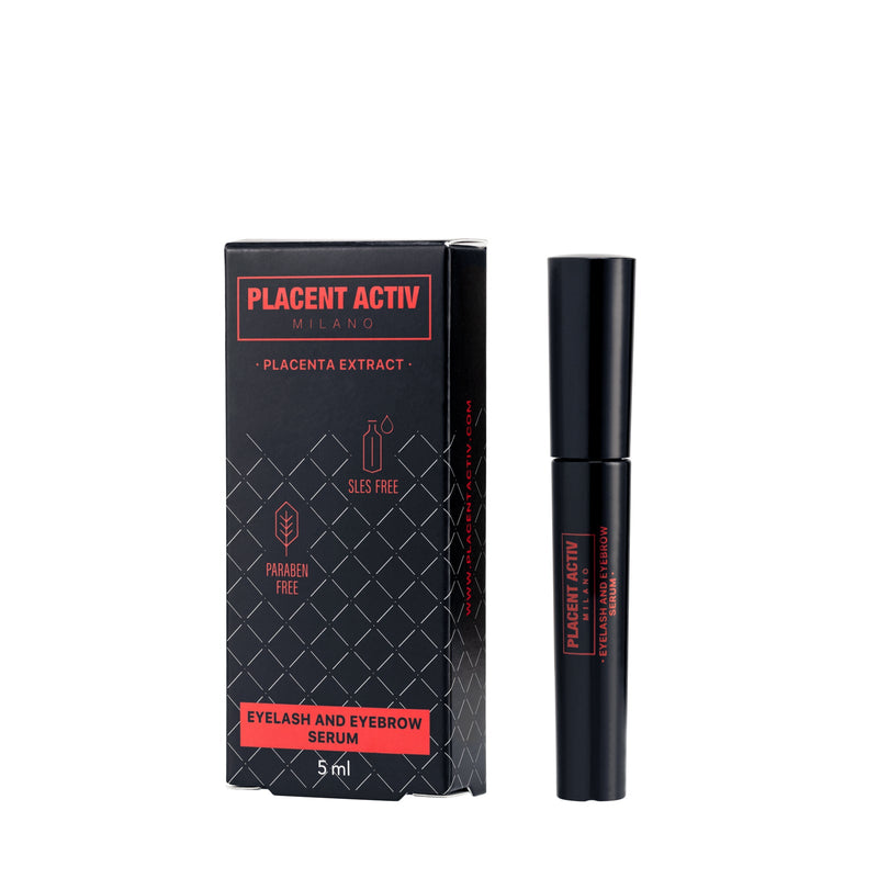 Placent Active Eyelash And Eyebrow Growth Serum, Paraben Free. Ripsmekasvu seerum parabeenivaba 5ml