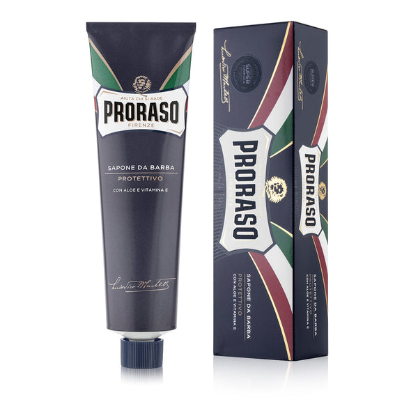 Proraso Shaving Cream Protective Aloe & Vitamin E. Raseerimiskreem kaitsev aaloe ja E-vitamiin 150ml