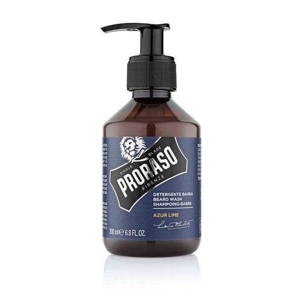 Proraso Beard Wash Azur Lime. Habemešampoon Azur laim 200ml