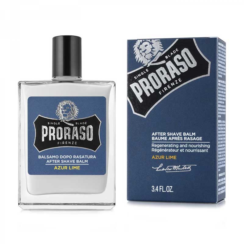 Proraso After Shave Balm Azur Laim. Raseerimisjärgne palsam Azur ja laim 100ml