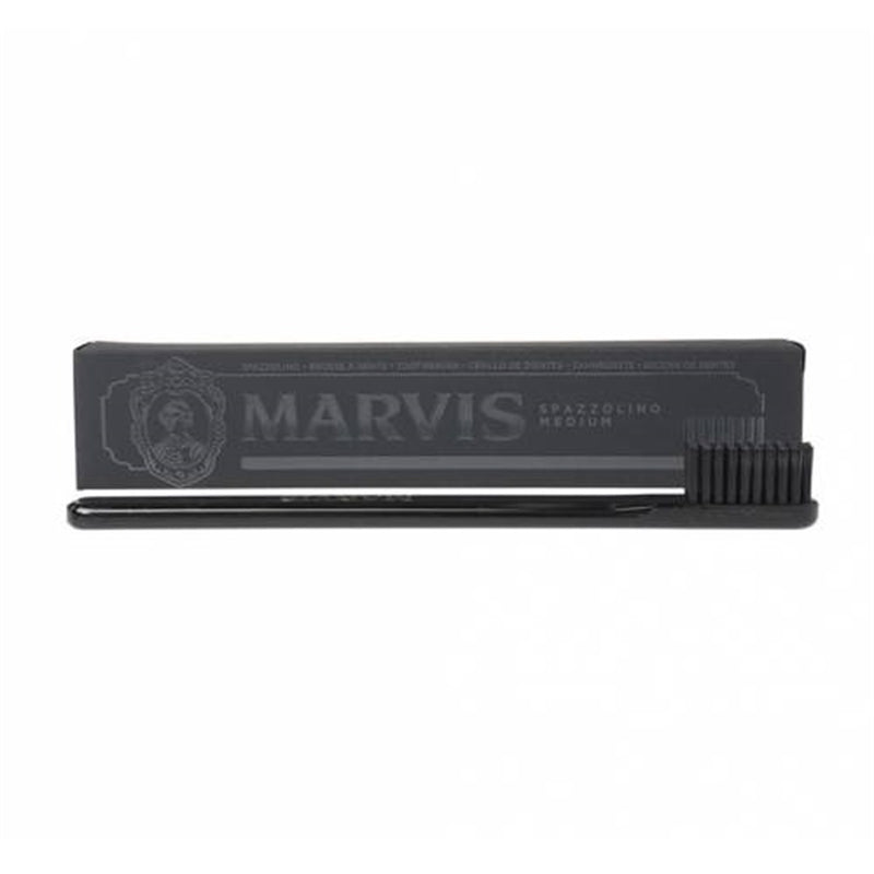 Marvis Toothbrush Medium. Hambahari keskmise tugevusega, must 1tk