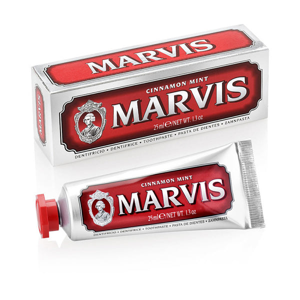 Marvis Toothpaste Cinnamon Mint. Hambapasta kaneel/piparmünt 25ml