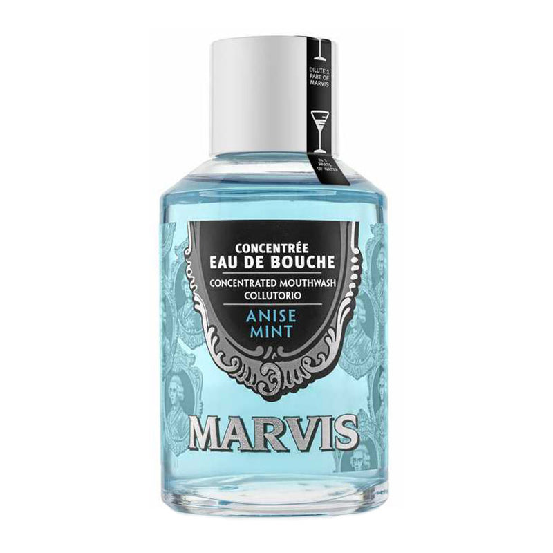 Marvis Mouthwash Anise Mint. Kontsentreeritud suuvesi aniis/piparmünt 120ml