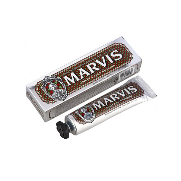 Marvis Toothpaste Sweet & Sour Rhubarb. Hambapasta magushapu rabarber/piparmünt 75ml