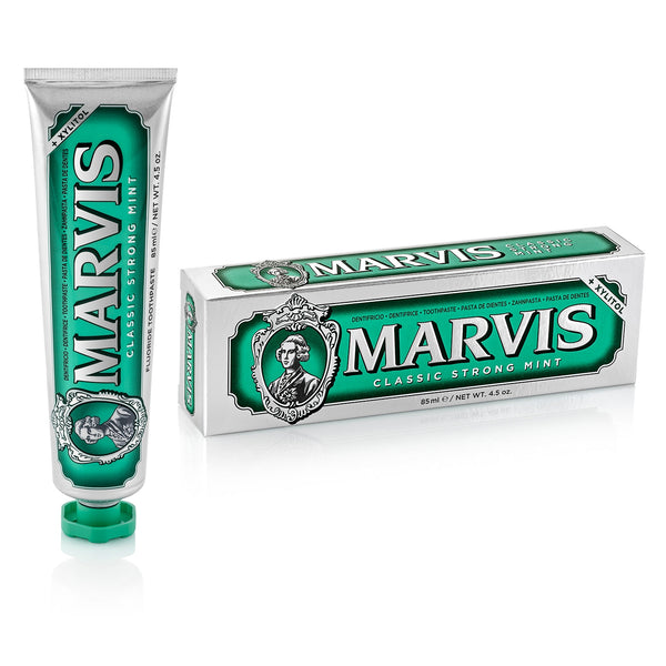 Marvis Toothpaste Classic Strong Mint+Xylitol. Hambapasta klassikaline tugev piparmünt ksülitoliga 85ml