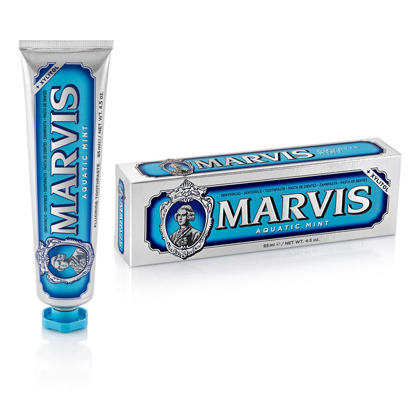Marvis Toothpaste Acquatic Mint+Xylitol. Hambapasta mereline piparmünt ksülitoliga 85ml