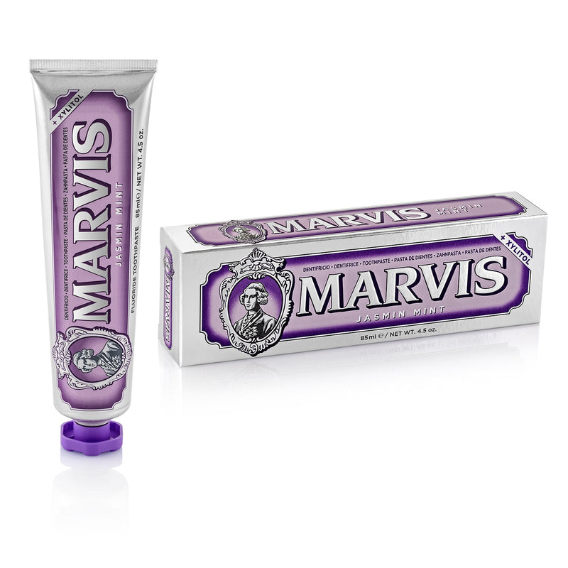 Marvis Toothpaste Jasmin Mint+Xylitol. Hambapasta jasmiin/piparmünt ksülitoliga 85ml