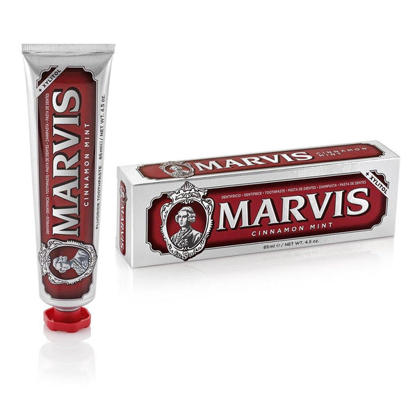 Marvis Toothpaste Cinnamon Mint+Xylitol. Hambapasta kaneel/piparmünt ksülitoliga 85ml