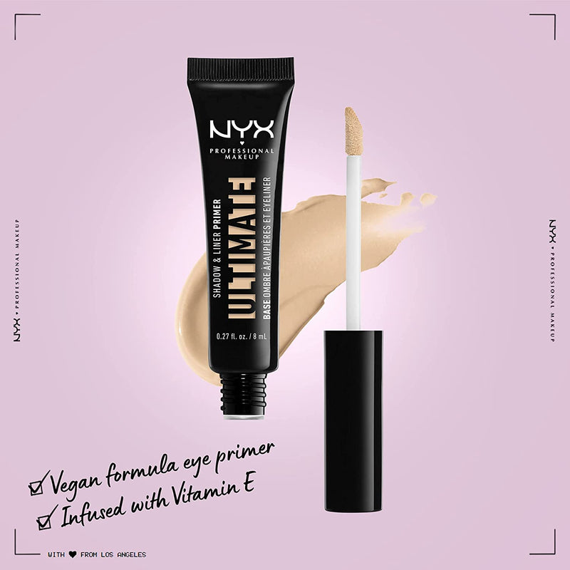 NYX Professional Makeup Ultimate Shadow & Liner Primer. Silmameigi aluskreem 8ml (erinevad toonid)