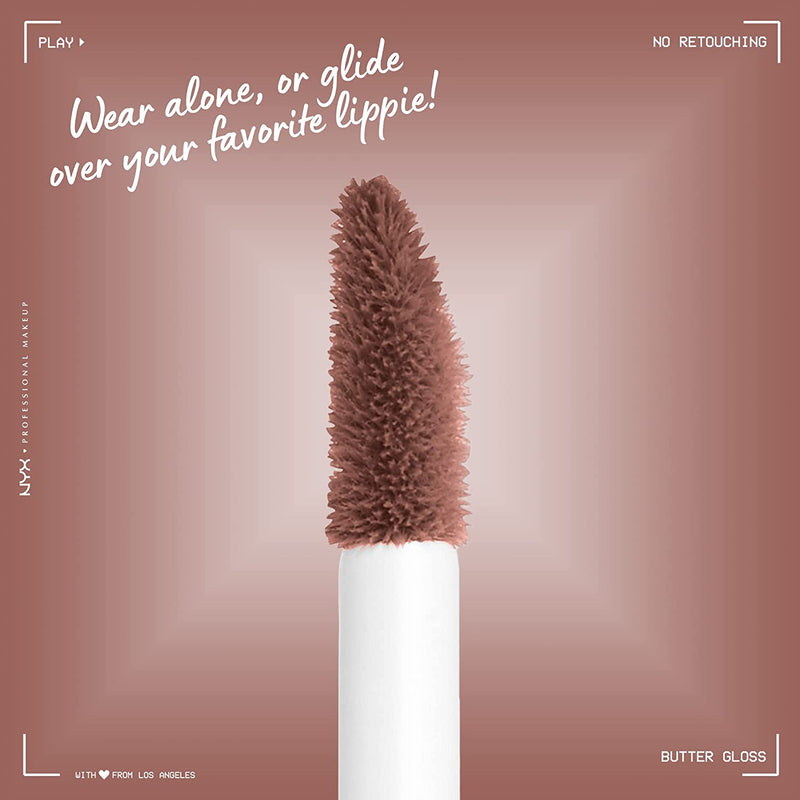 NYX Professional Makeup Butter Gloss Lip Gloss 46 Butterscotch. Mittekleepuv huuleläige 8ml