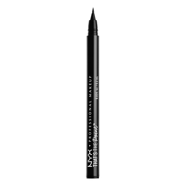 NYX Professional Makeup That's The Point Eyeliner Hella Fine. Siidise mati tulemusega silmalainer 0.6ml