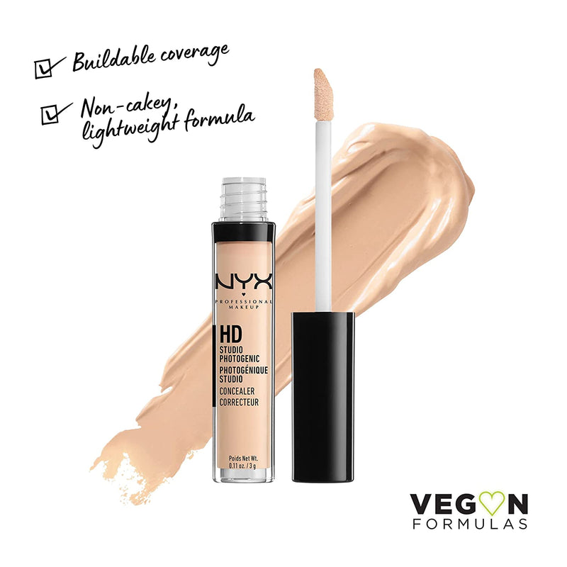 NYX Professional Makeup HD Studio Photogenic Concealer Wand. Aplikaatoriga peitekreem 3g (erinevad toonid)