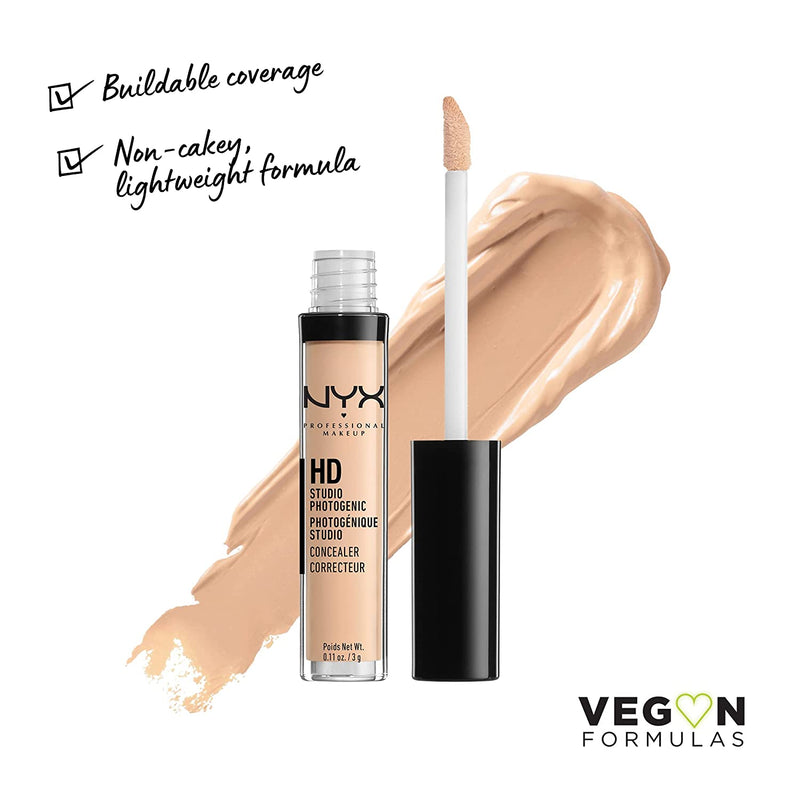 NYX Professional Makeup HD Studio Photogenic Concealer Wand. Aplikaatoriga peitekreem 3g (erinevad toonid)