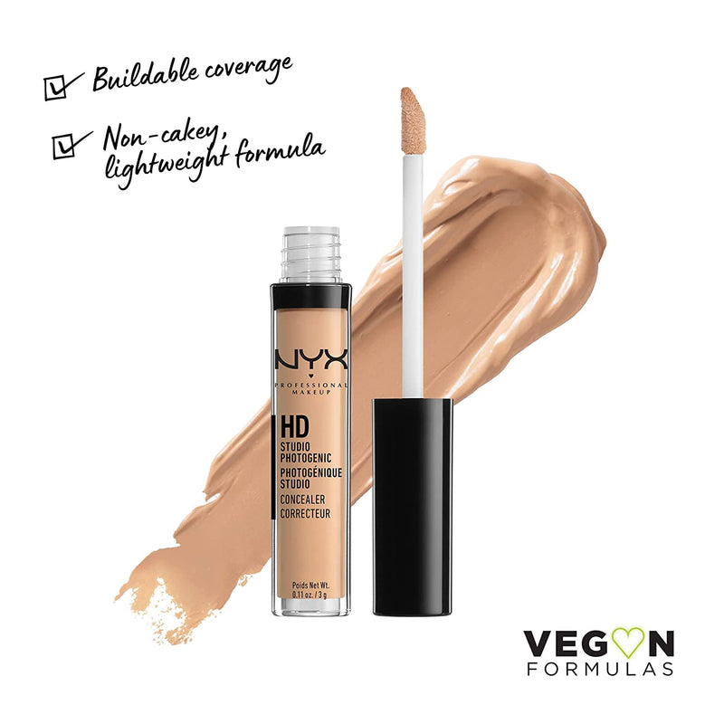 NYX Professional Makeup HD Studio Photogenic Concealer Wand. Aplikaatoriga peitekreem 3g (erinevad toonid)