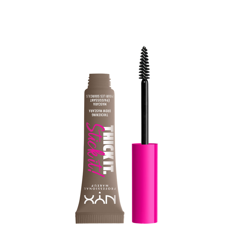 NYX Professional Makeup Thick It. Stick It! Thickening Brow Mascara. Kauapüsiv tihendav kulmutušš 7ml (erinevad toonid)