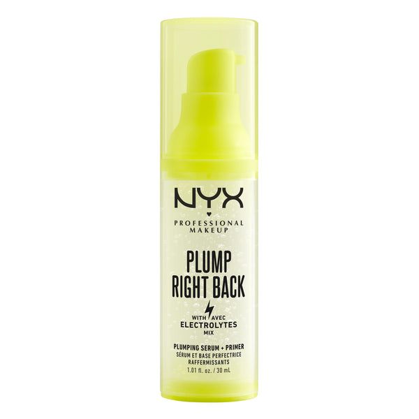 NYX Professional Makeup Plump Right Back Serum + Primer, With Hyaluronic Acid. Jumestuse alusseerum hüaluroonhappega 30ml