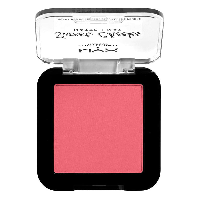 NYX Professional Makeup Sweet Cheeks Matte Creamy Powder Blush. Matt viimistluse ja tugeva pigemndiga põsepuna 5g (erinevad toonid)