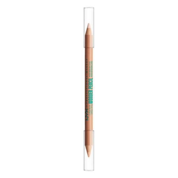 NYX Professional Makeup Wonder Pencil Dual-Ended Multi-Use Microhighlighting Pencil Light.  2-poolne mitmeotstarbeline mikrokorrigeeriv silma- ja huulepliiats 0.7g