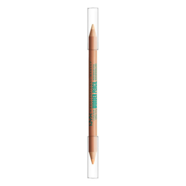 NYX Professional Makeup Wonder Pencil Dual-Ended Multi-Use Microhighlighting Pencil Medium.  2-poolne mitmeotstarbeline mikrokorrigeeriv silma- ja huulepliiats 0.7g