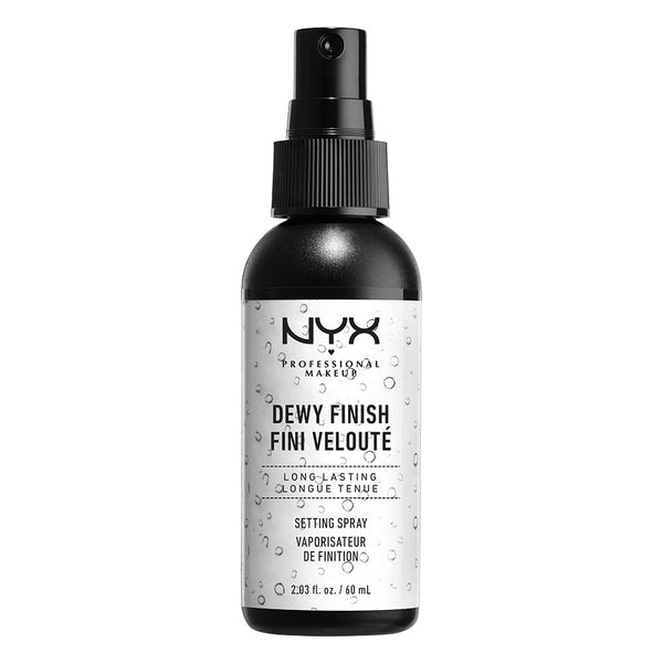 NYX Professional Makeup Dewy Finish Long Lasting Setting Spray. Sära andev kauakestev meigikinnitussprei 60ml