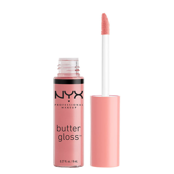 NYX Professional Makeup Butter Gloss Lip Gloss 05 Creme Brulee. Mittekleepuv huuleläige 8ml