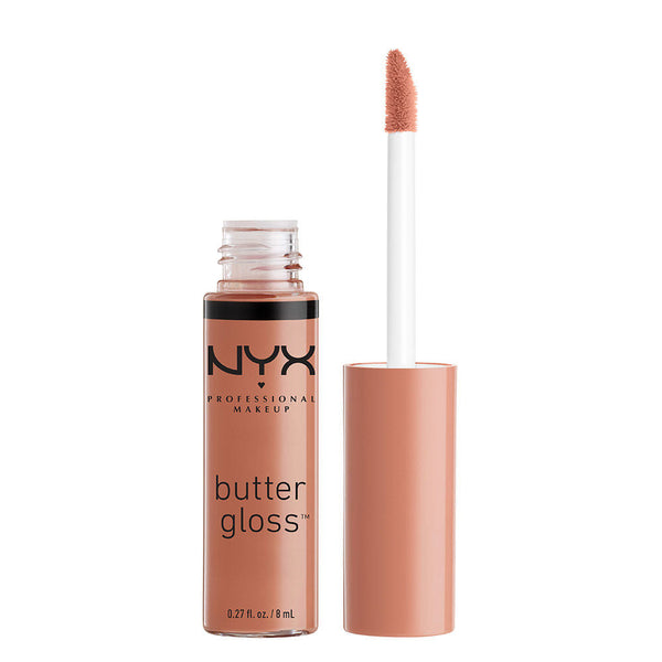 NYX Professional Makeup Butter Gloss Lip Gloss 14 Madeleine. Mittekleepuv huuleläige 8ml