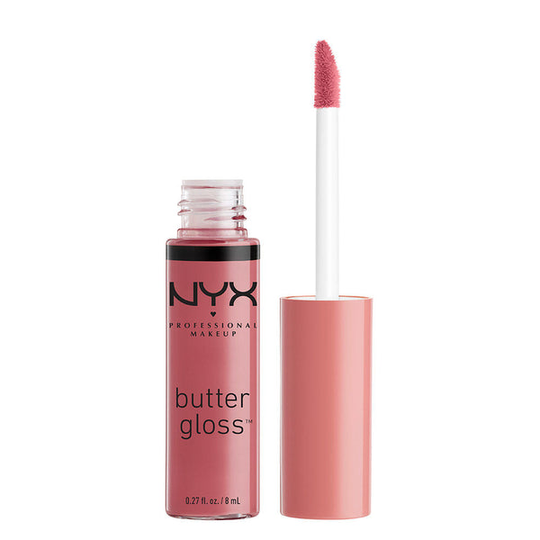 NYX Professional Makeup Butter Gloss Lip Gloss 15 Angel Food Cake. Mittekleepuv huuleläige 8ml