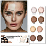 NYX Professional Makeup Highlight & Contour Pro Palette. Säraandja ja kontuurimispalett 8-osaline 21.6g