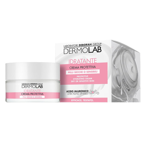 DermoLab Protective Hydrating Cream Dry Or Sensitive Skin. Nahka kaitsev niisutav kreem SPF20 kuivale või tundlikule nahale 50ml