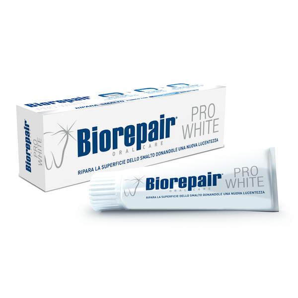 Biorepair Pro White Toothpaste. Valgendav hambapasta ksülitooliga 75ml