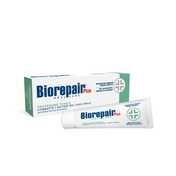 Biorepair Plus Total Protection Travel Toothpaste. Fluoriidivaba hambapasta 25ml