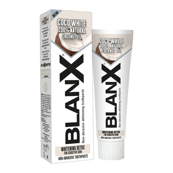 Blanx Classic Coco White Toothpaste. Valgendav hambapasta kookosõliga 75ml