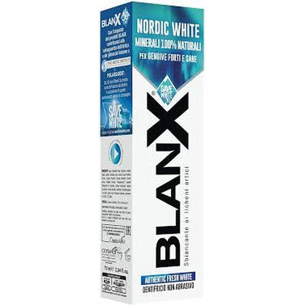 Blanx Nordic WhiteToothpaste. Mitteabrasiivne valgendav hambapasta 75ml