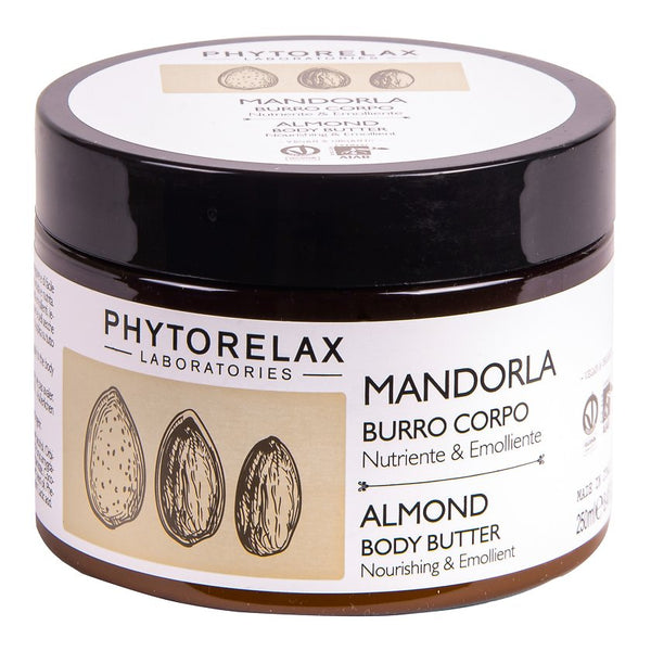 Phytorelax Sweet Almond Oil Deep Hydrating Body Cream. Mandliõli sügavniisutav kehakreem 250ml