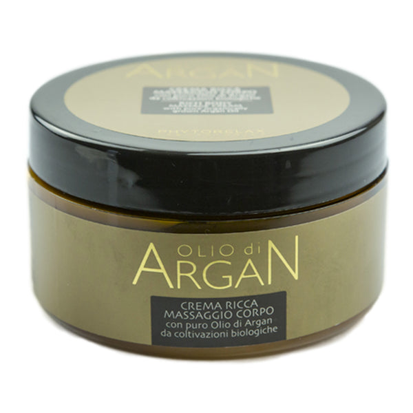 Phytorelax Argan Oil Rich Body Massage Cream. Arganiõli niisutav rikkalik kehakreem 300ml
