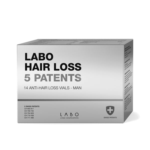 Labo Hair Loss 5 Patents Man 3,5ml; 14 Vials. Juuste väljalangemist ennetavad ampullid meestele 3,5ml x 14 ampulli